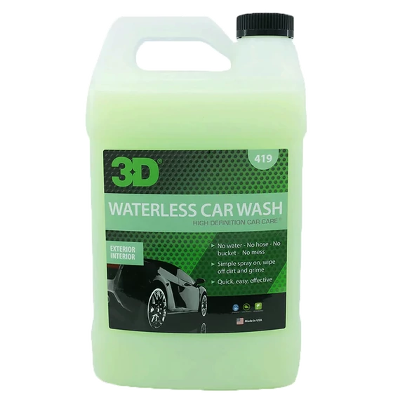 3D Vízmentes autómosó - Waterless Car Wash